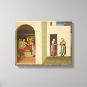 De genezing van Palladia Canvas Afdruk