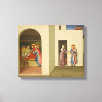De genezing van Palladia Canvas Afdruk