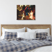 De genezing van Sint Roch Canvas Afdruk (Insitu (Slaapkamer))