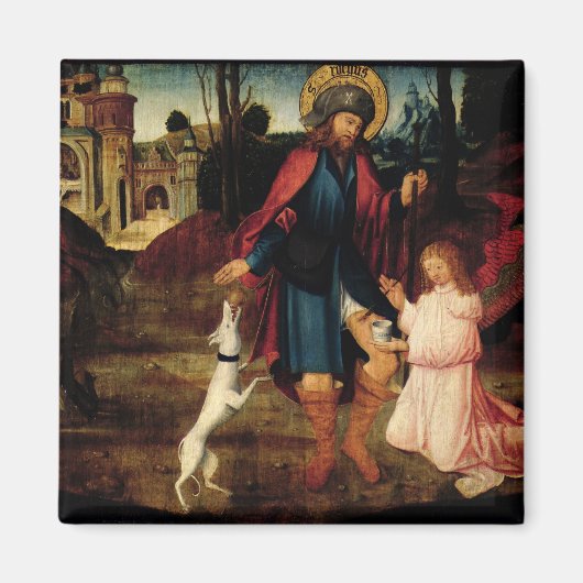 De genezing van Sint Roch Magneet (Voorkant)