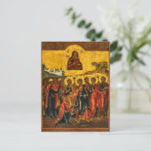 De Genezing van St. Veronica Orthodoxe Icoon Briefkaart (Staand voorkant)