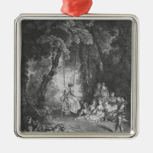 De genoegens van de zomer metalen ornament