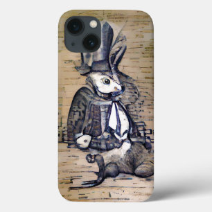 De Gentleman Rabbit iPhone 13 Hoesje
