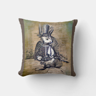 De Gentleman Rabbit Kussen