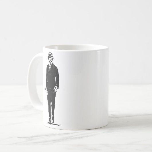 De Gentleman's Mok (Voorkant links)