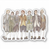 De Gents Custom-Cut Vinyl Sticker (Voorkant)