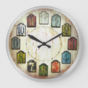 De genummerde blokken grote klok