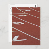 De genummerde hoek briefkaart (Voorkant / Achterkant)