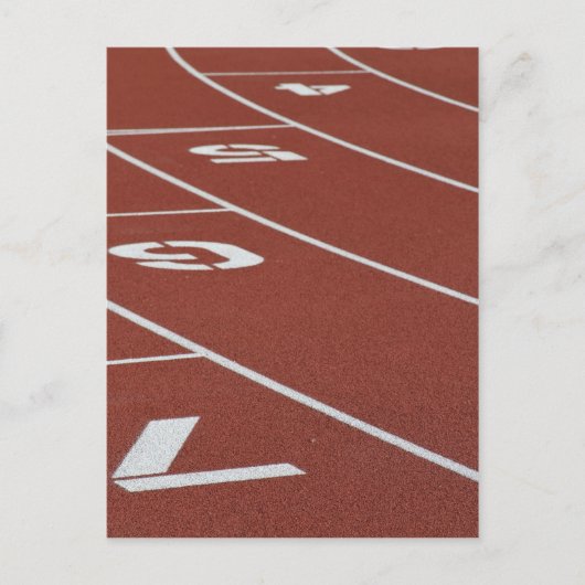 De genummerde hoek briefkaart (Voorkant)