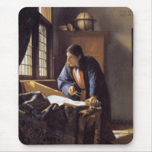 De geografische aanduiding muismat