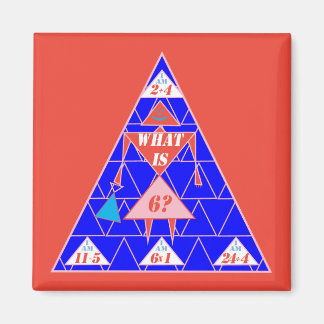 De Geometrics-Magnet-Triangle-Age 6 Magneet