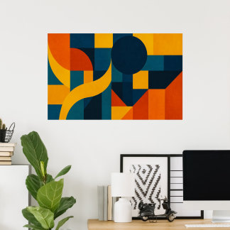 De geometrie van emotie poster