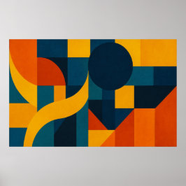 De geometrie van emotie poster