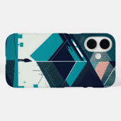 De geometrie van perceptie Case-Mate iPhone case (Achterkant (horizontaal))