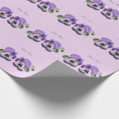 De gepaarde paniekjes uw eigen document van de Cad Cadeaupapier (Hoek)