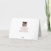 De gepersonaliseerde 50ste Kaarten van het (Achterkant)