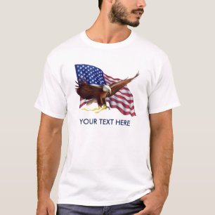 DE GEPERSONALISEERDE AMERIKAANSE VERWOORDING VAN T-SHIRT