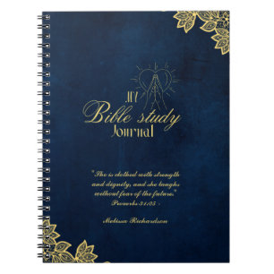 De gepersonaliseerde Bijbelstudie voegt Naam en Ve Notitieboek