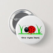 De gepersonaliseerde Button van het (Voorkant /achterkant)