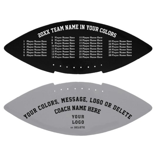 De gepersonaliseerde Coach van het Football geeft (Panelen)