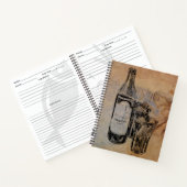 De gepersonaliseerde Drinken van het Manuscript  C Notitieboek (Binnen)