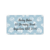 De gepersonaliseerde Etiketten van het Adres van d (Voorkant)