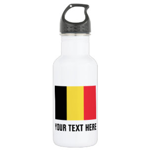 De gepersonaliseerde fles van het de vlagwater van