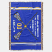 De gepersonaliseerde Giften van de Lacrosse voor Deken (Voorkant Verticaal)