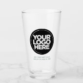 De gepersonaliseerde Glaspas van de Logo en van de Glas (Voorkant)