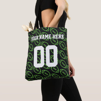 De gepersonaliseerde Groene Canvas tas van de Spor