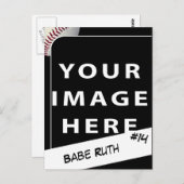 De gepersonaliseerde Kaart van de Foto van het (Voorkant / Achterkant)