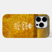 De gepersonaliseerde KEEP CALM en hebben uw Creati Case-Mate iPhone Case (Achterkant (horizontaal))