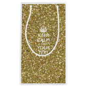 De gepersonaliseerde KEEP CALM en Uw Creatieve Tek Klein Cadeauzakje (Voorkant)