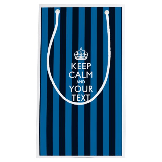 De gepersonaliseerde KEEP CALM en Uw Creatieve Tek Klein Cadeauzakje (Voorkant)
