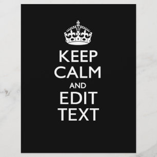 De gepersonaliseerde KEEP CALM heeft Jouw tekst op