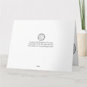 De Gepersonaliseerde Kleur van het Bedankt van (Achterkant)