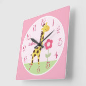 De gepersonaliseerde Leuke Klok van het (Hoek)