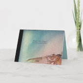 De gepersonaliseerde Libel van de Pastelkleur Kaart (Achterkant)