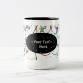 De gepersonaliseerde Mok van het Patroon van Confe (Center)