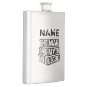 De gepersonaliseerde naam van het Man de mythe de  Flacon (Rechts)