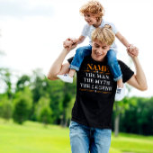 De gepersonaliseerde naam van het Man de mythe de  T-shirt