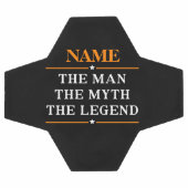 De gepersonaliseerde naam van het Man de mythe de  Voetbal (Enkel)