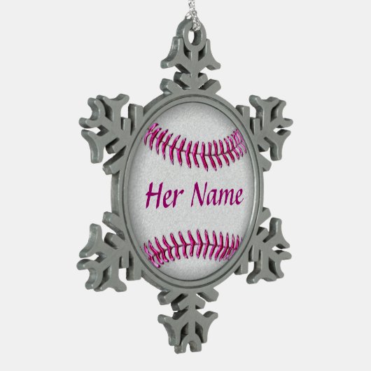 De gepersonaliseerde Ornamenten van het Honkbal (Links)