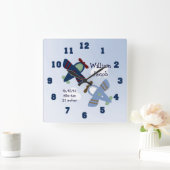 De gepersonaliseerde Schattige Klok van het (Huis)