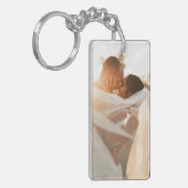 De gepersonaliseerde Sleutelhanger van de Foto met (Voorkant Links)