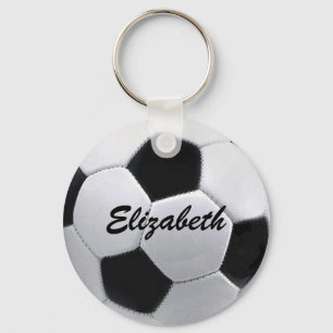 De gepersonaliseerde Sleutelhanger van het Voetbal