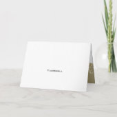 De gepersonaliseerde Uitnodiging van het Huwelijk (Achterkant)