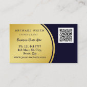 De gepersonaliseerde Zaken van de Code QR van de D Visitekaartje (Voorkant)