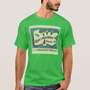 De Gerrymander Kwetst PA FDPA T-shirt