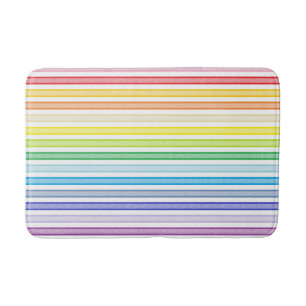 De geschetste Regenboog van het Spectrum van Badmat